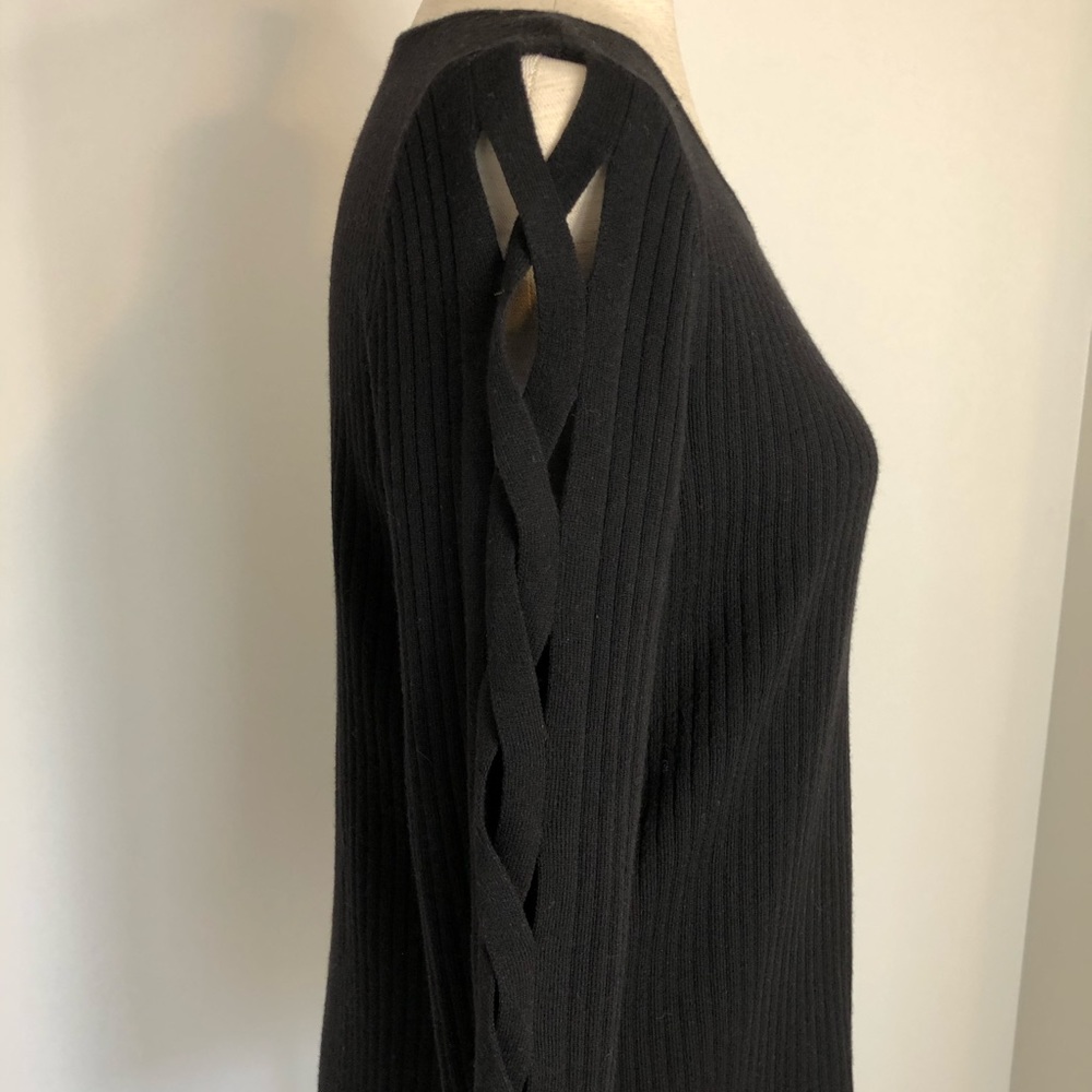 Ramy Brook Open X-Sleeve Sweater